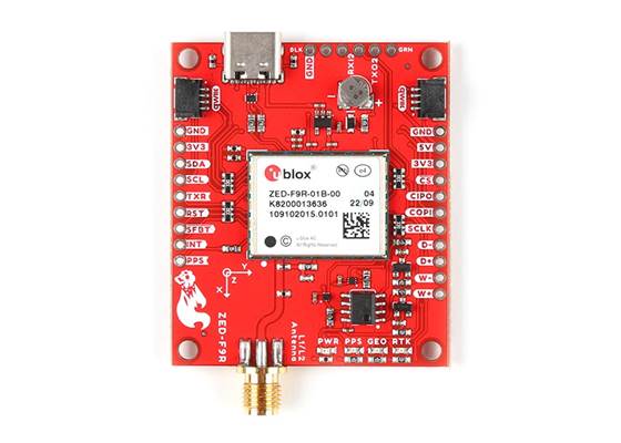 SparkFun GPS-RTK Dead Reckoning Breakout  - ZED-F9R, SMA (Qwiic) (2)