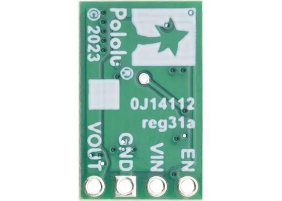 Step-Up/Step-Down Voltage Regulator S8V9Fx, bottom view.