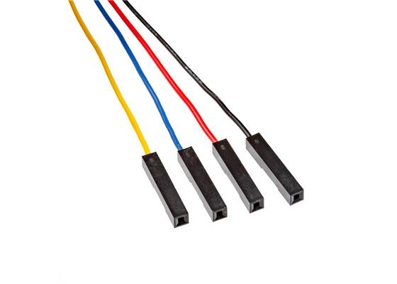 Flexible Qwiic Cable - Female Jumper (4-pin, Heat Shrink) (2)