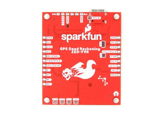 SparkFun GPS-RTK Dead Reckoning Breakout - ZED-F9R (Qwiic) (3)