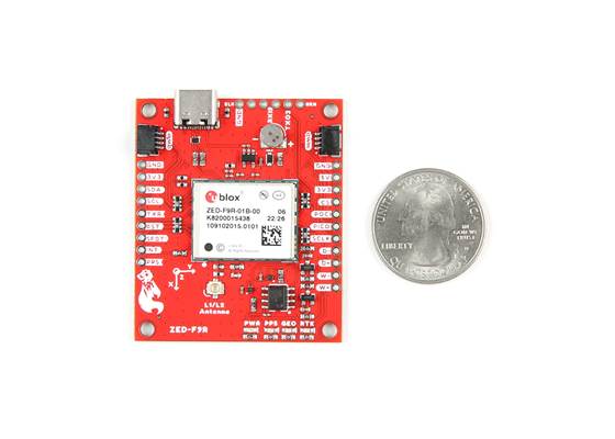 SparkFun GPS-RTK Dead Reckoning Breakout - ZED-F9R (Qwiic) (4)