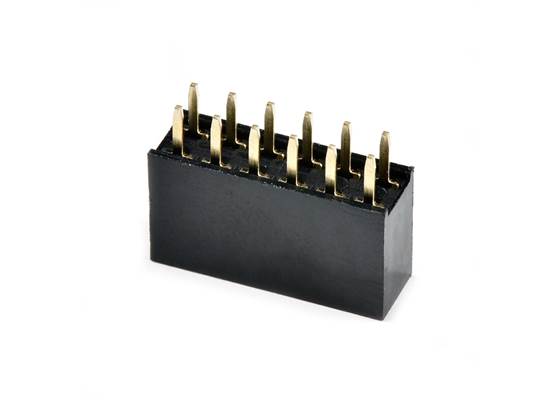 Straight Header - Female (PTH, 0.1in., 2x6-Pin)