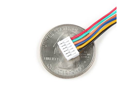 Breadboard to JST-GHR-06V Cable - 6-Pin x 1.25mm Pitch (For LoRaSerial) (2)