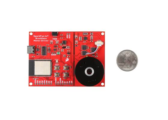 SparkFun IoT Brushless Motor Driver (ESP32 WROOM, TMC6300) (4)