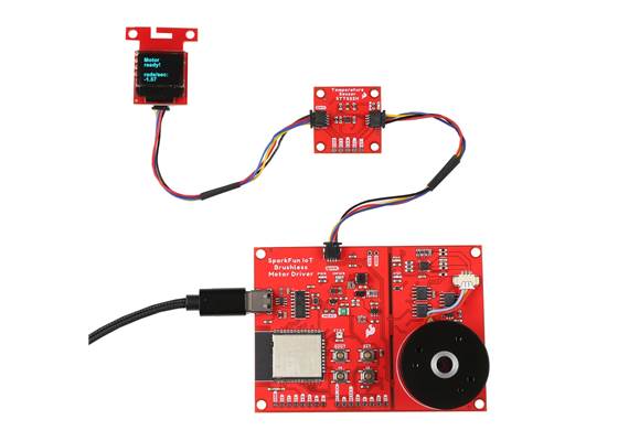 SparkFun IoT Brushless Motor Driver (ESP32 WROOM, TMC6300) (5)