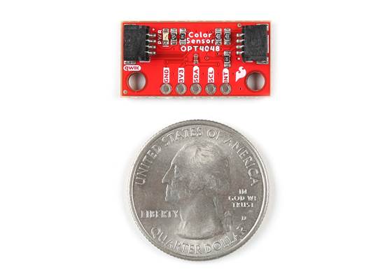 SparkFun Mini Tristimulus Color Sensor - OPT4048DTSR (Qwiic) (4)