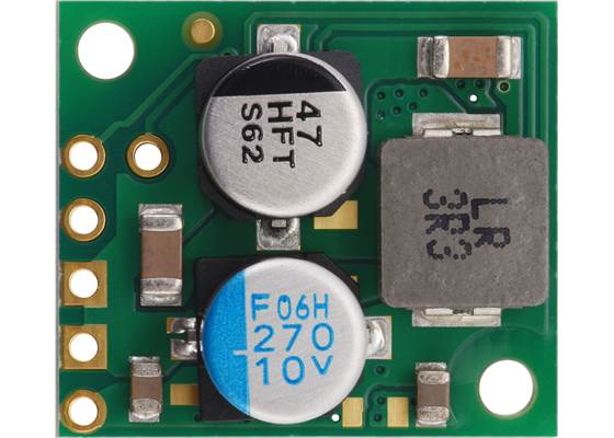 6V, 3.3A Step-Down Voltage Regulator D30V30F6, top view.