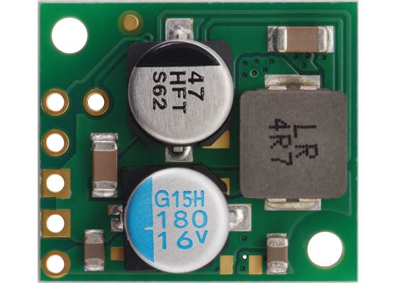 12V, 2.8A Step-Down Voltage Regulator D30V30F12, top view.