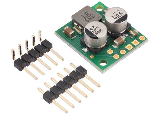 15V, 2.7A Step-Down Voltage Regulator D30V30F15, with included hardware.