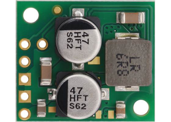 15V, 2.7A Step-Down Voltage Regulator D30V30F15, top view.