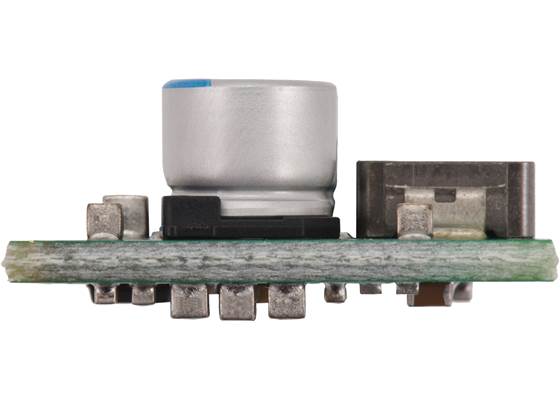 Step-Down Voltage Regulator D30V30Fx, side view.