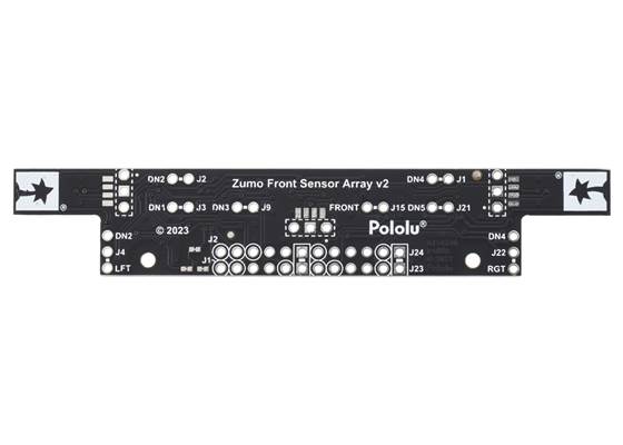 Zumo 2040 Front Sensor Array, top view.