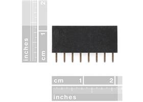Header - 8-pin Female (PTH, 0.1") (2)