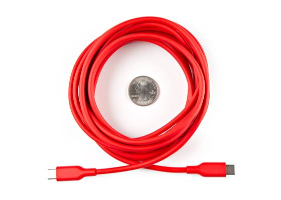 USB-C to USB-C Cable - 3m (Flexible Silicone) (3)