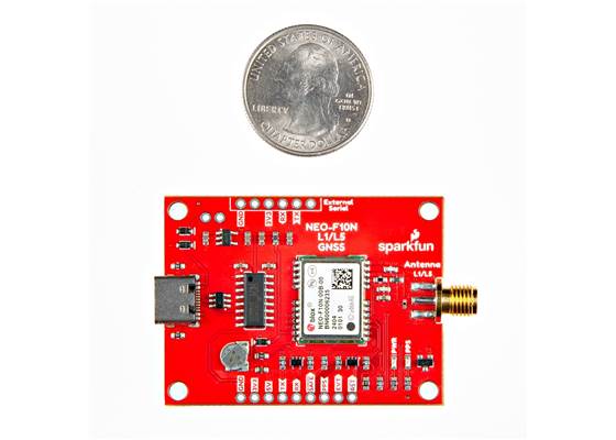 SparkFun GNSS L1/L5 Breakout - NEO-F10N, SMA (4)