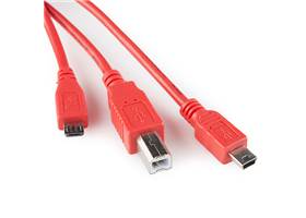 SparkFun Cerberus USB Cable - 6ft (3)