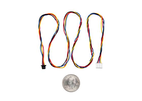 Flexible Qwiic to STEMMA Cable - 500mm (3)