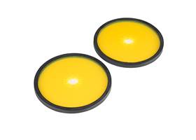 Precision Disc Wheel - 4" (Clear Yellow, 2 Pack) (3)