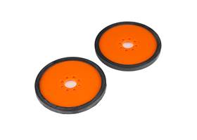 Precision Disc Wheel - 3" (Orange, 2 Pack) (3)