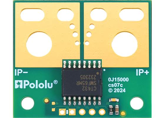 CT432-HSWF65MR TMR Current Sensor Large Carrier -65A to +65A, 5V, top view.