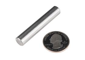 Shaft - Solid (Stainless; 3/8"D x 2"L) (2)