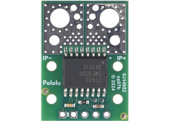 CT433-HSWF50DR TMR Current Sensor Compact Carrier 0A to 50A, 3.3V, top view.