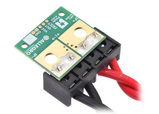 CT432-HSWF20MR TMR Current Sensor Large Carrier with wires connected via terminal blocks. (1)