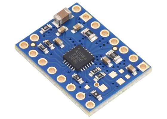 A5984 Stepper Motor Driver Carrier, Fixed 1A@5V / 660mA@3.3V, Blue Edition.