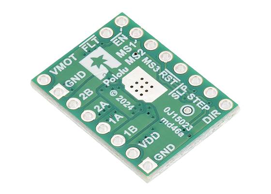 A5984 Stepper Motor Driver Carrier, bottom view.