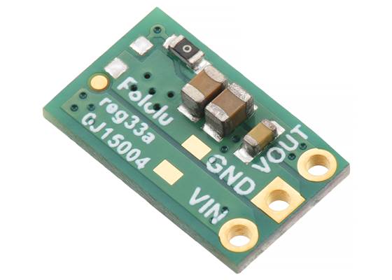 5V, 100mA Step-Down Voltage Regulator D45V1E1F5, bottom view.