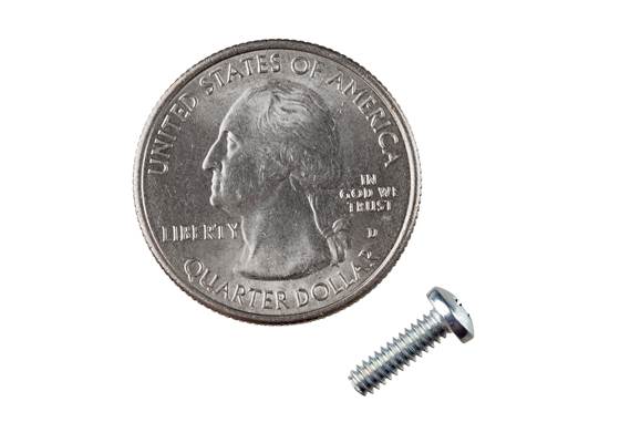 Phillips Machine Screw - 4-40 Thread - 3/8in. (3)