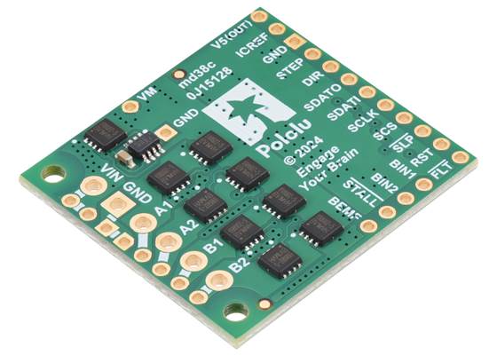 Pololu High-Power Stepper Motor Driver 36v8, bottom view.