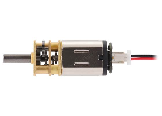 Micro Metal Gearmotor with Back-Entry, 2-Pin JST SH-Style Connector Board and cable (cable not include).