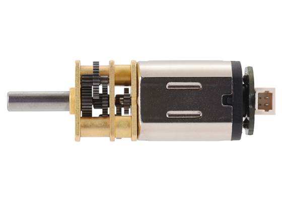 Micro Metal Gearmotor with Side-Entry, 2-Pin JST SH-Style Connector Board. (1)