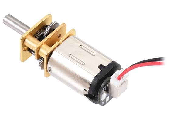 Micro Metal Gearmotor with Side-Entry, 2-Pin JST SH-Style Connector Board and cable (cable not include).