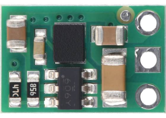 3.3V, 500mA Step-Down Voltage Regulator D45V5F3, top view.