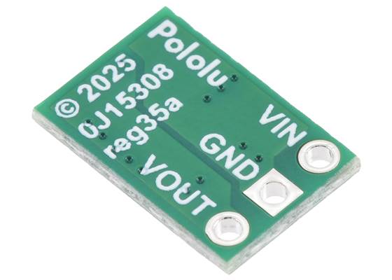 Step-Down Voltage Regulator D45V5Fx, bottom view.
