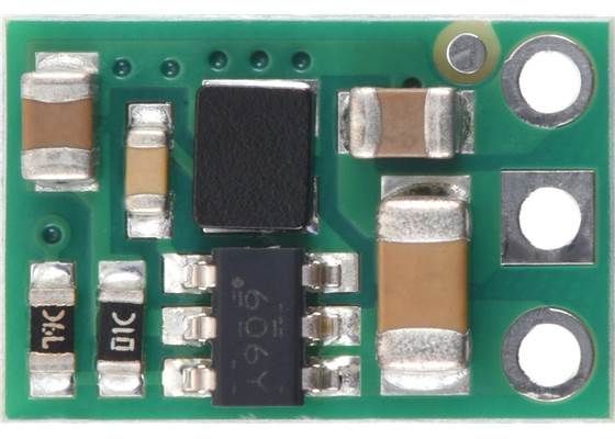6V, 500mA Step-Down Voltage Regulator D45V5F6, top view.