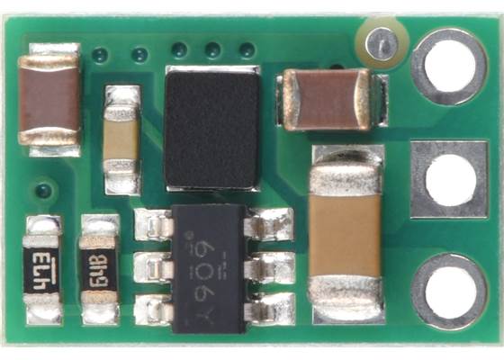 9V, 500mA Step-Down Voltage Regulator D45V5F9, top view.