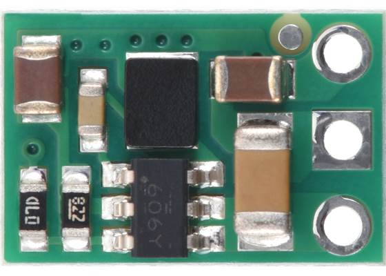 12V, 500mA Step-Down Voltage Regulator D45V5F12, top view.