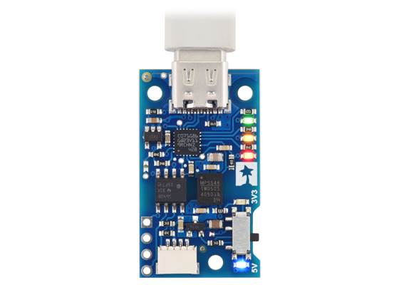 Pololu Isolated USB-to-I²C Adapter with Isolated Power with the target voltage set to 5V. (1)