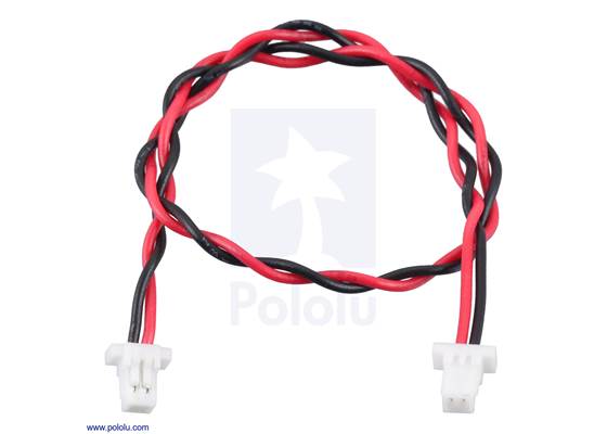 JST SH-Style Cable, 2-Pin, Female-Female, 16cm.