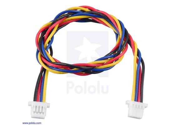 JST SH-Style Cable, 4-Pin, Female-Female, 25cm.