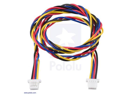 JST SH-Style Cable, 4-Pin, Female-Female, 40cm.