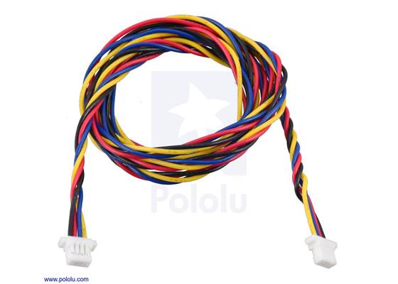 JST SH-Style Cable, 4-Pin, Female-Female, 63cm.