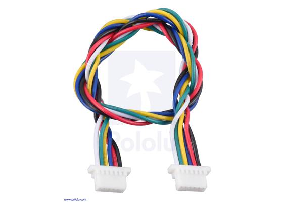 JST SH-Style Cable, 6-Pin, Female-Female, 16cm.