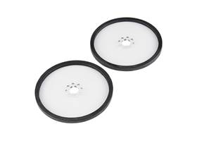 Precision Disc Wheel - 4" (Clear, 2 Pack)