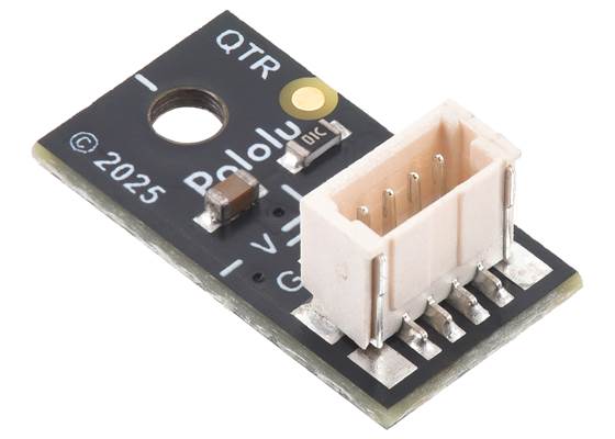 We can customize the QTR-MD-01x-S to have a vertical connector instead of the standard side-entry one.