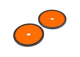 Precision Disc Wheel - 4" (Orange, 2 Pack)