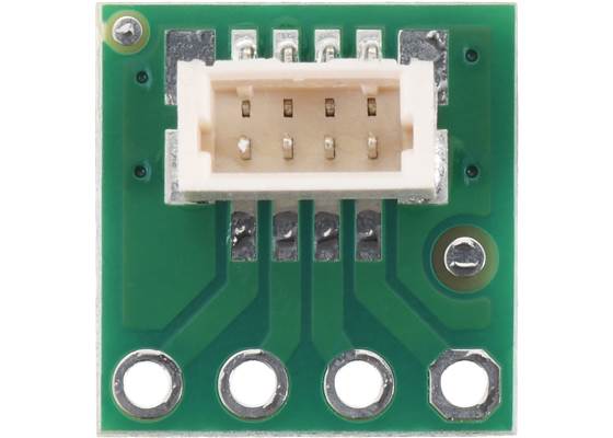 Breakout for JST SH-Style Connector, 4-Pin Male Top-Entry.